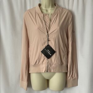 Shasa NWT Blush Pink Outerwear Zip Light Long Sleeve Jacket Coat **Size S** 🌸🌸